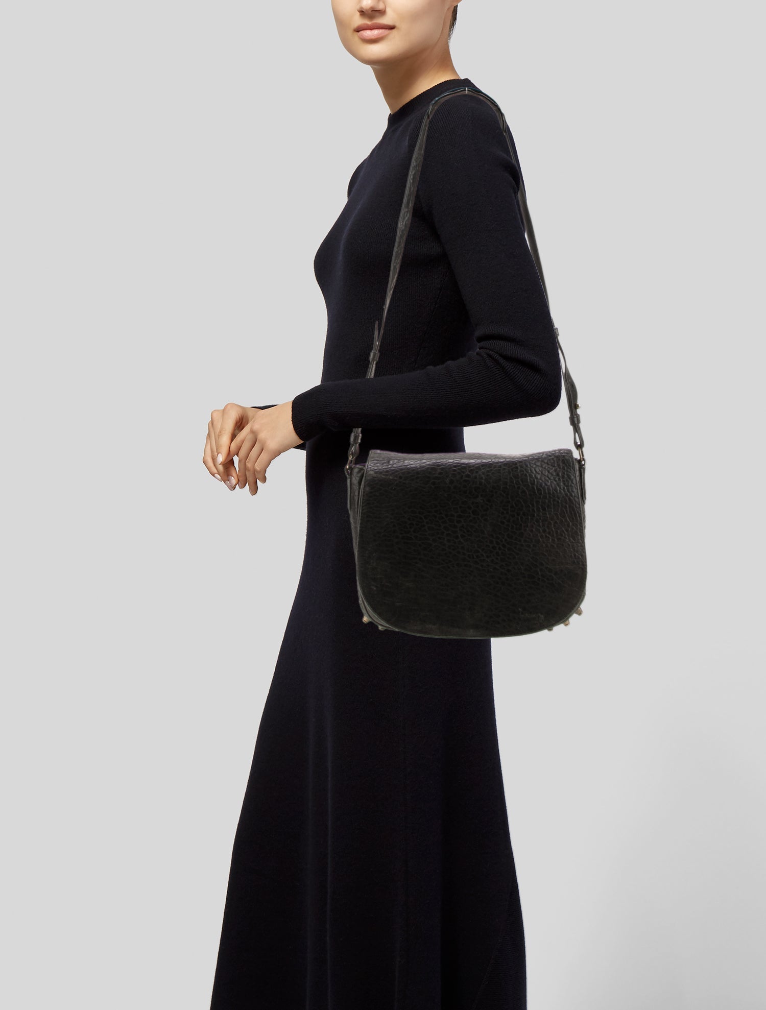 Alexander Wang Leather Messenger Bag