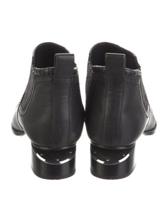Alexander Wang Leather Whipstitch Trim Chelsea Boots