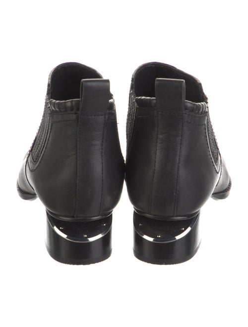 Alexander Wang Leather Whipstitch Trim Chelsea Boots