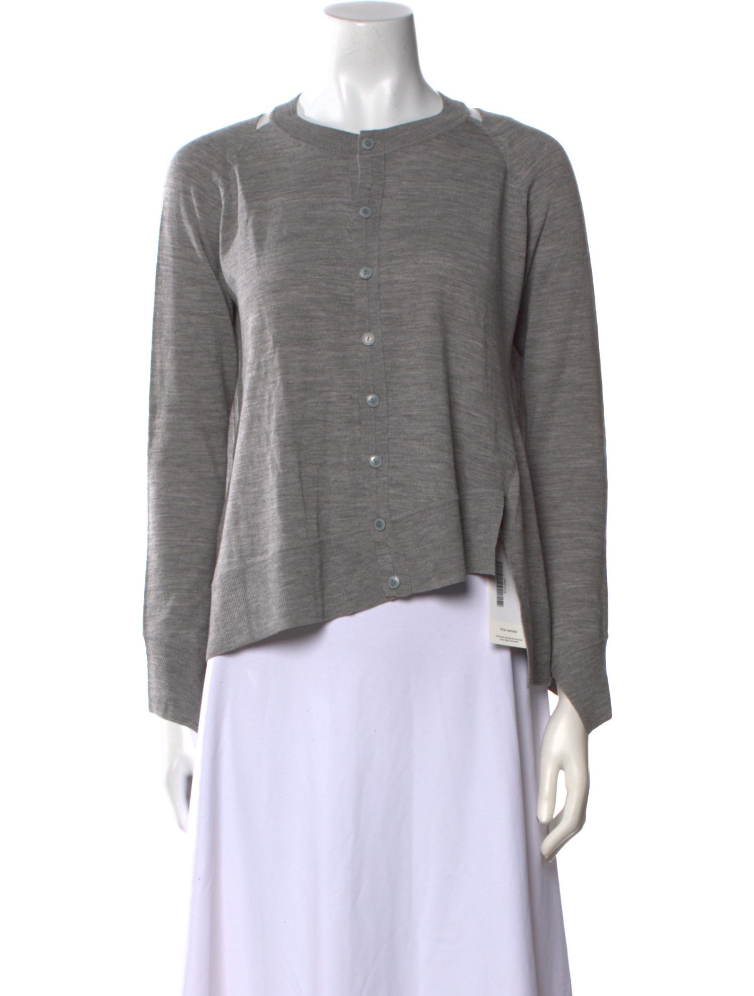 Alexander Wang Merino Wool Crew Neck Top