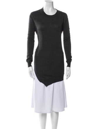 Alexander Wang Crew Neck Long Sleeve Tunic