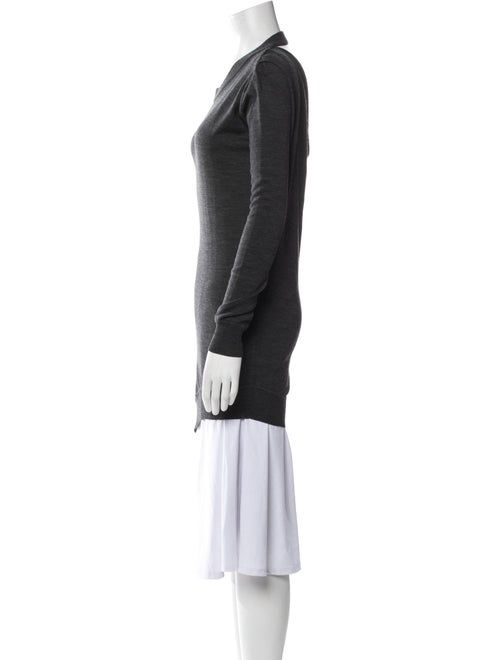 Alexander Wang Crew Neck Long Sleeve Tunic