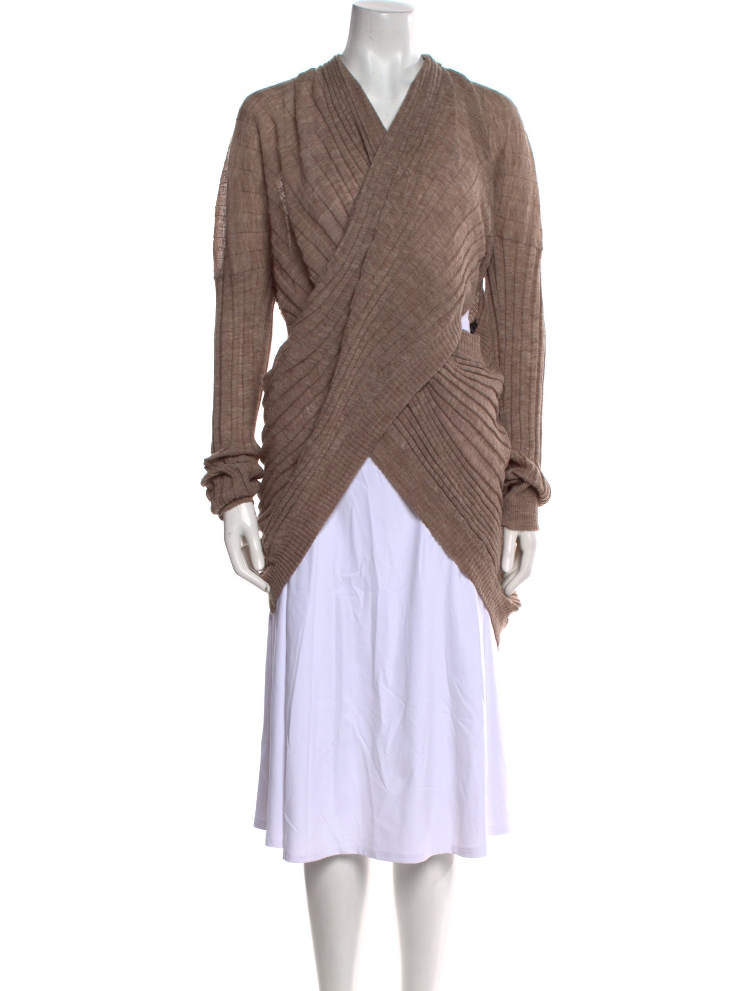 Alexander Wang Alpaca V-Neck Sweater