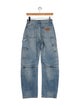 Alexander Wang Mid-Rise Wide Leg Jeans