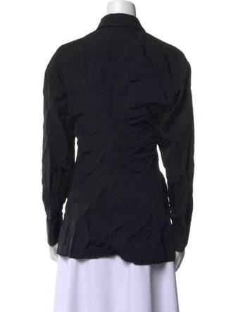 Alexander Wang Long Sleeve Button-Up Top