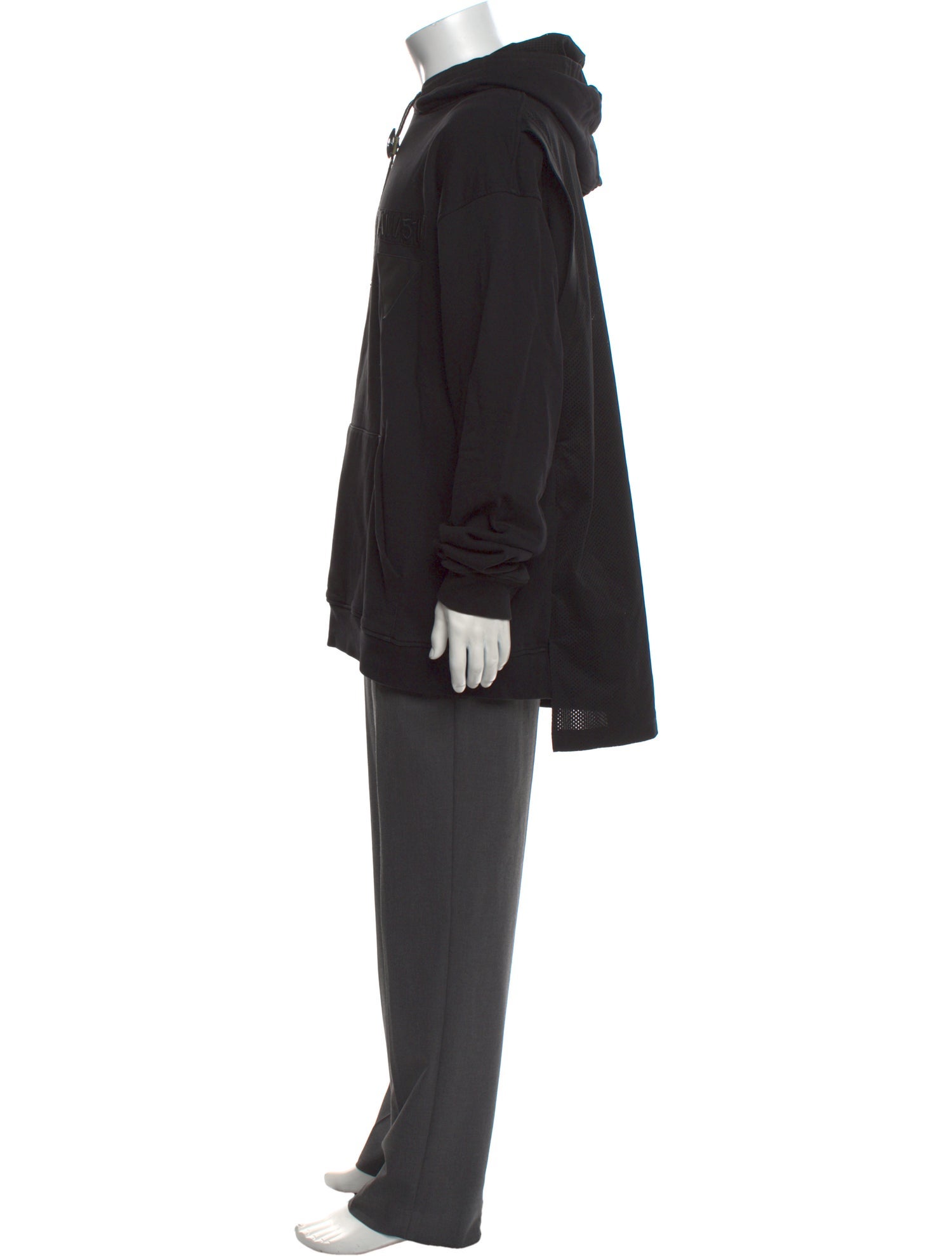 Alexander Wang Crew Neck Long Sleeve Hoodie