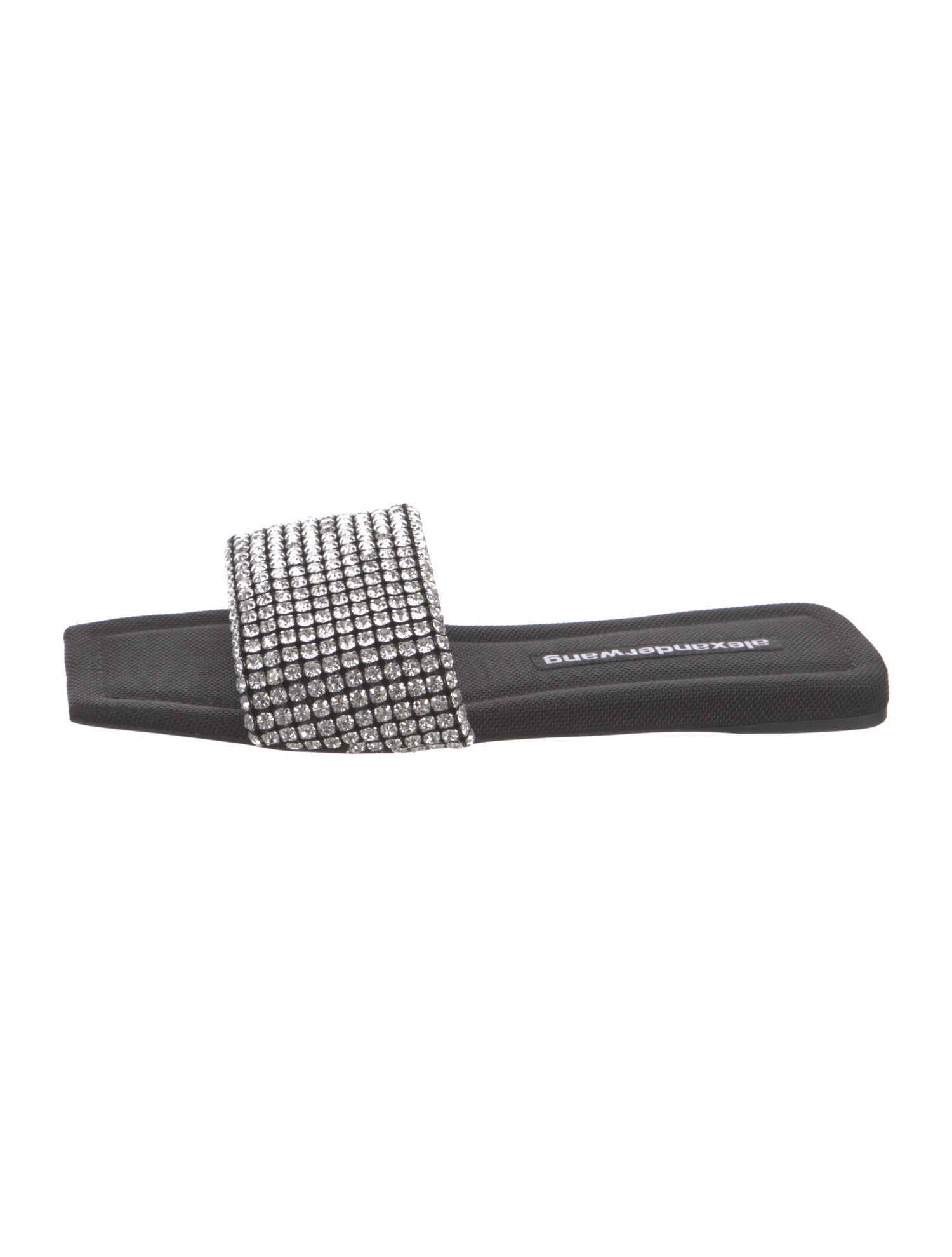 Alexander Wang Crystal Embellishments Slides