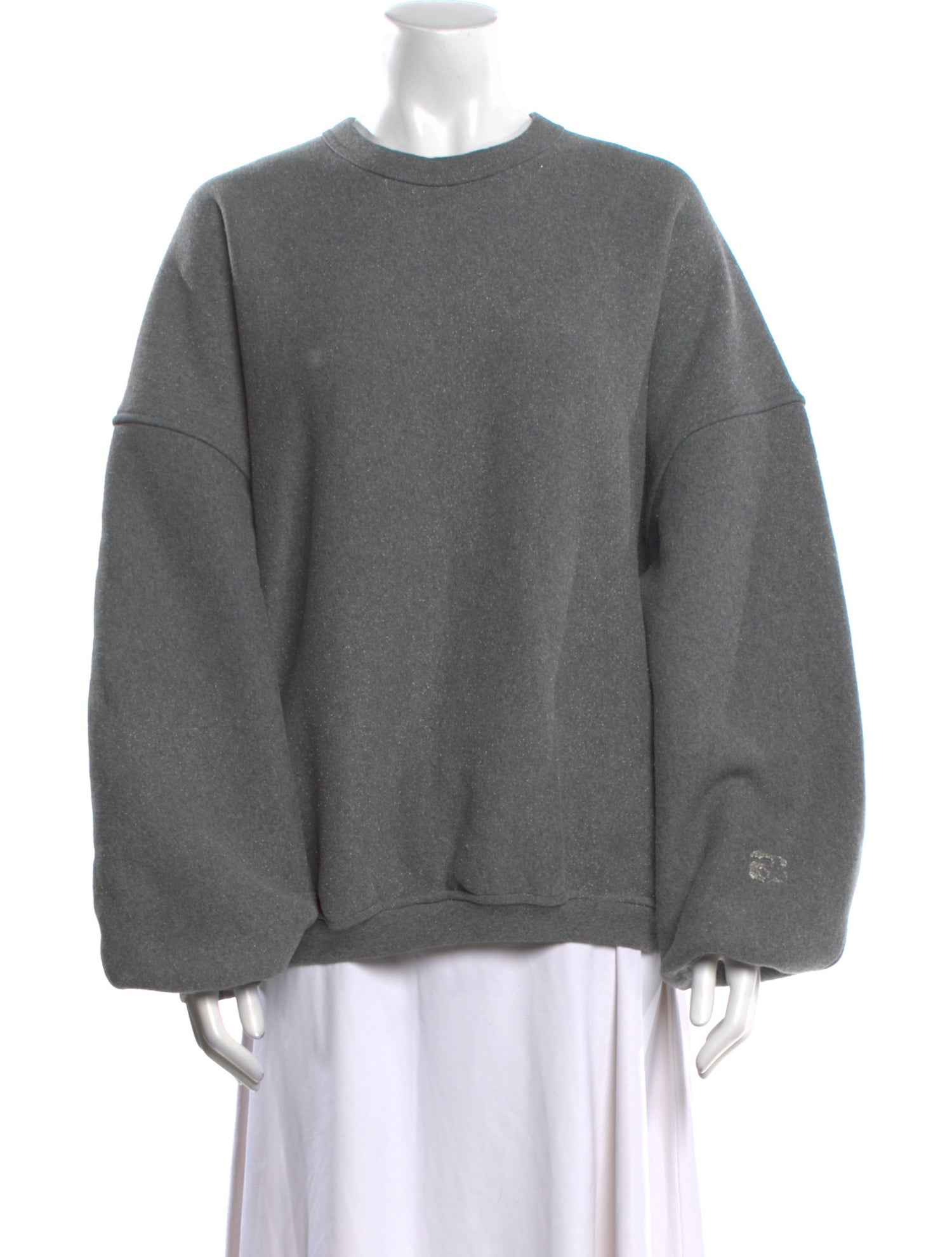 Alexander Wang Crew Neck Long Sleeve Sweatshirt