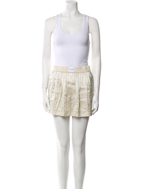 Alexander Wang Silk Striped Short Set