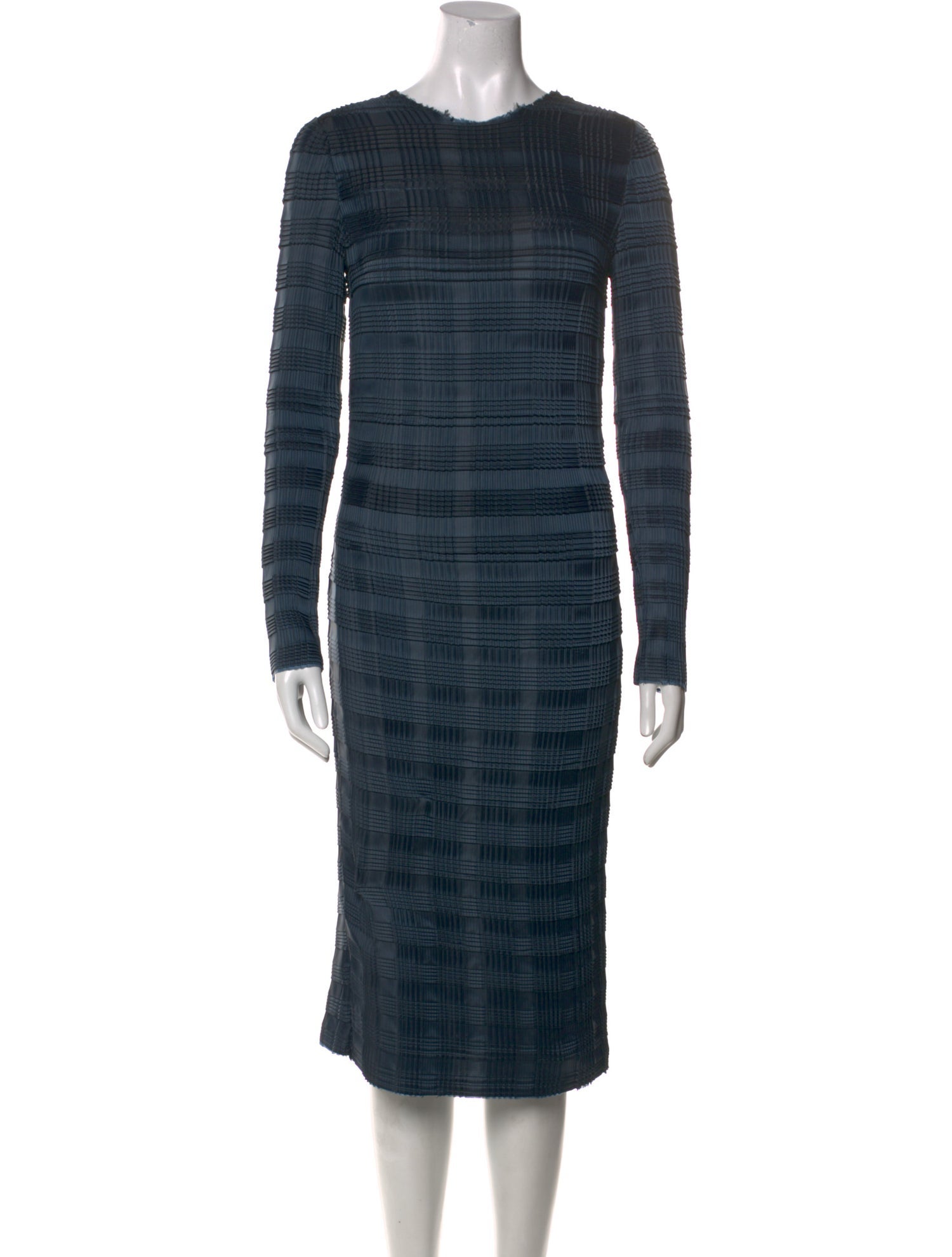 Alexander Wang Striped Midi Length Dress