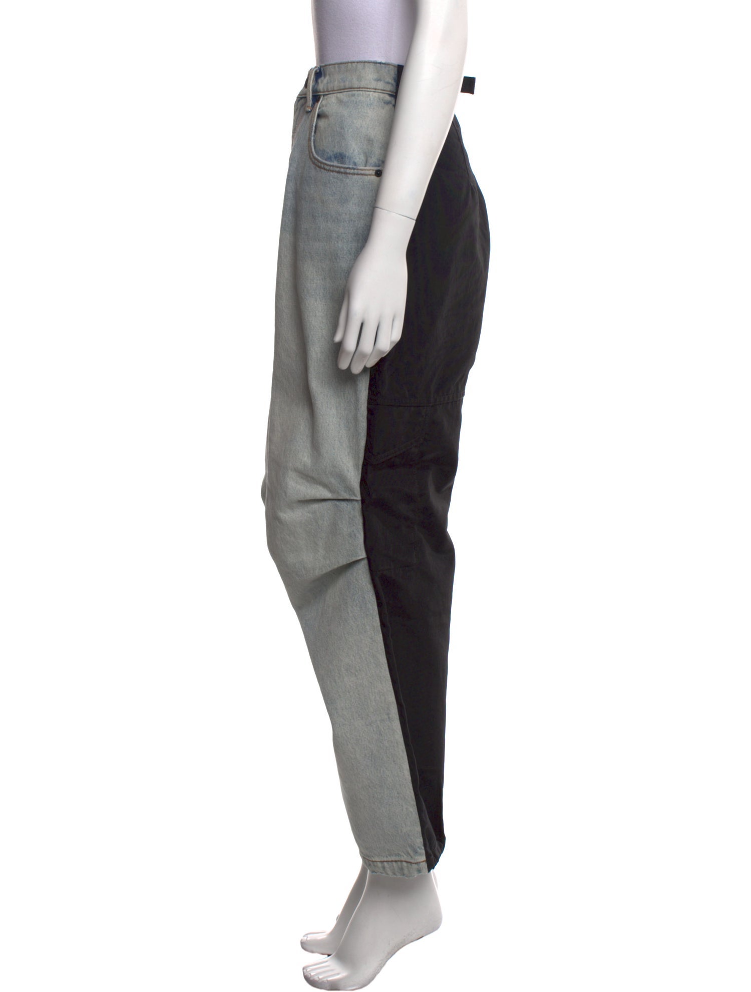 Alexander Wang High-Rise Straight Leg Jeans