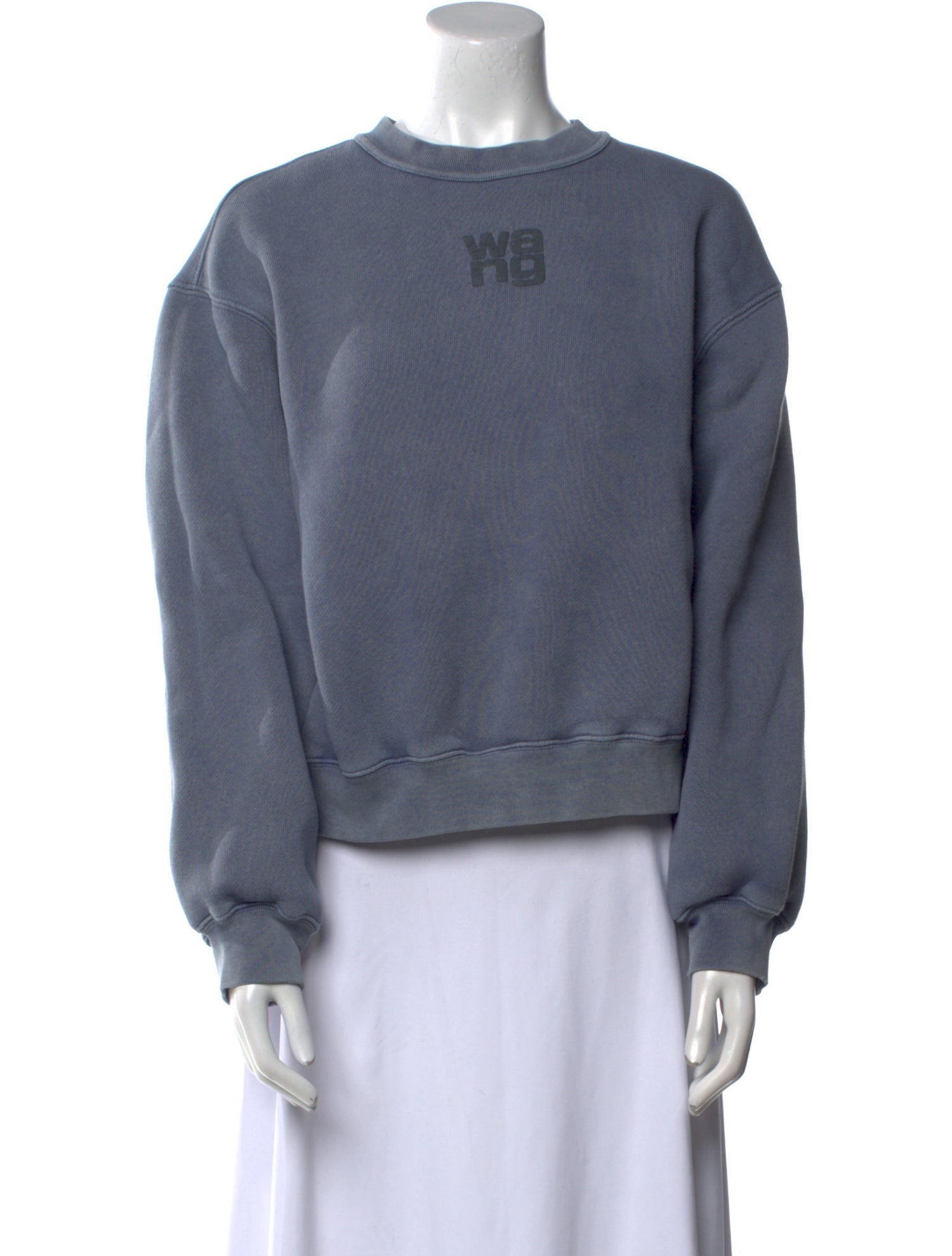 Alexander Wang Crew Neck Long Sleeve Sweatshirt