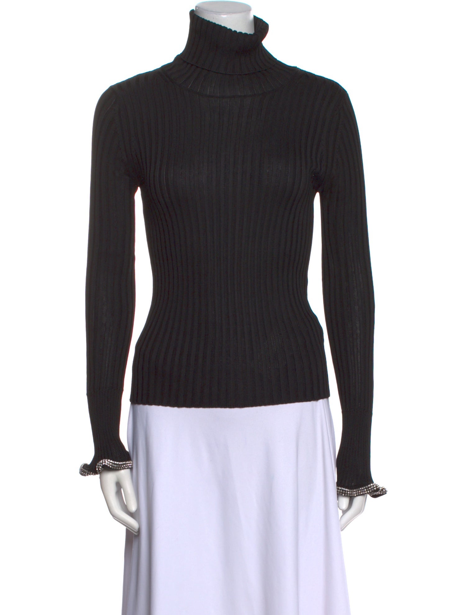 Alexander Wang Turtleneck Long Sleeve Top