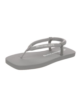 Alexander Wang Rubber Flip Flops