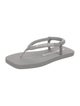 Alexander Wang Rubber Flip Flops