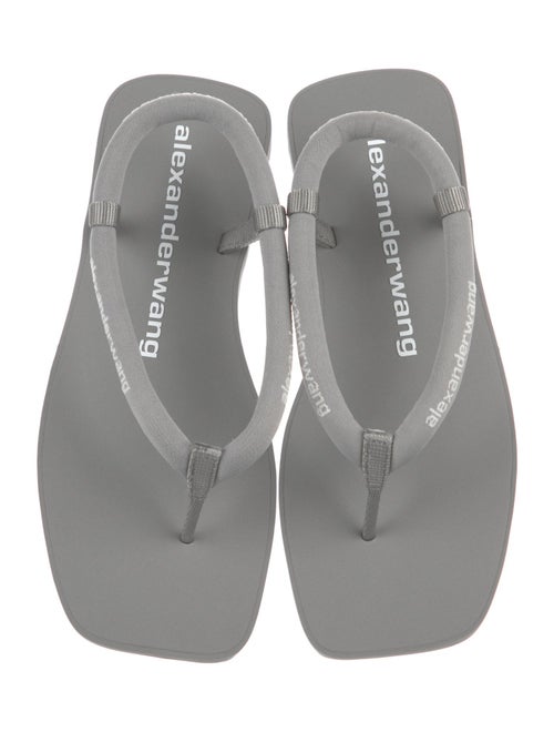 Alexander Wang Rubber Flip Flops