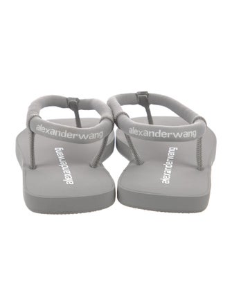 Alexander Wang Rubber Flip Flops