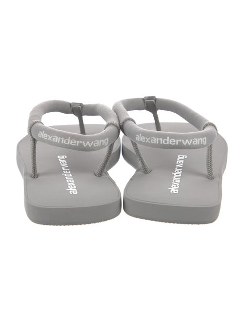 Alexander Wang Rubber Flip Flops