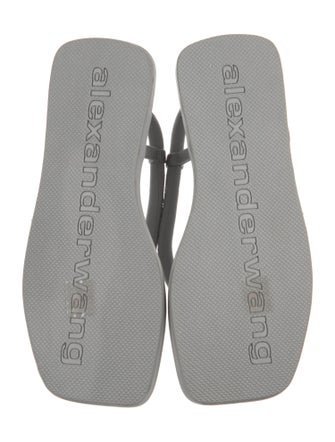 Alexander Wang Rubber Flip Flops