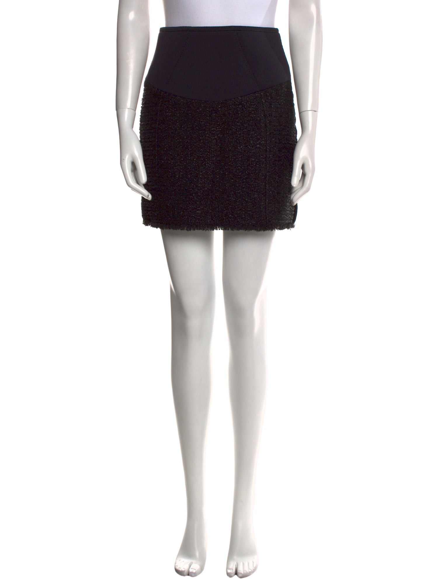 Alexander Wang Glitter Accents Mini Skirt