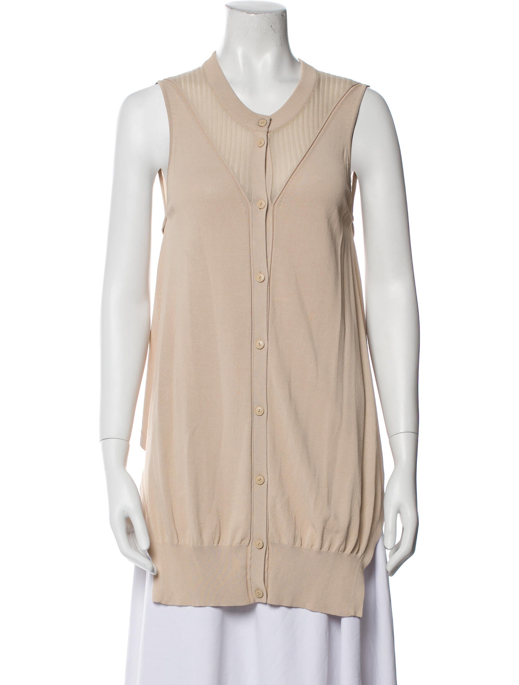 Alexander Wang V-Neck Sleeveless Tunic