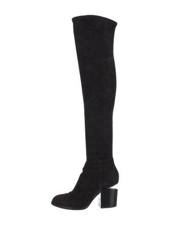 Alexander Wang Suede Sock Boots