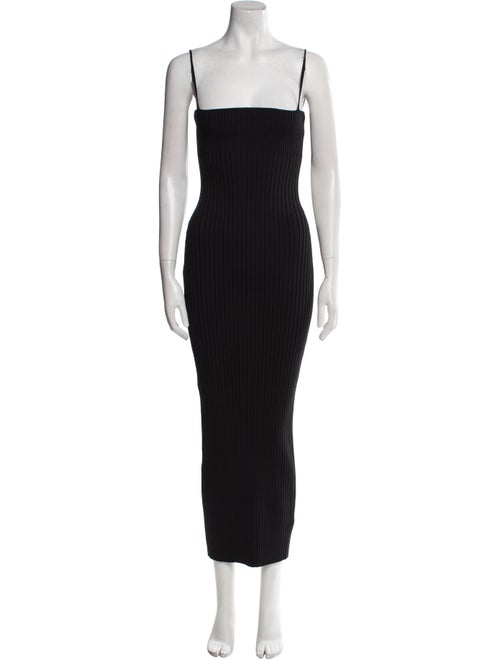 Alexander Wang Square Neckline Midi Length Dress