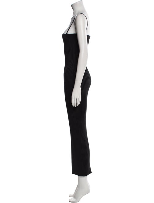 Alexander Wang Square Neckline Midi Length Dress