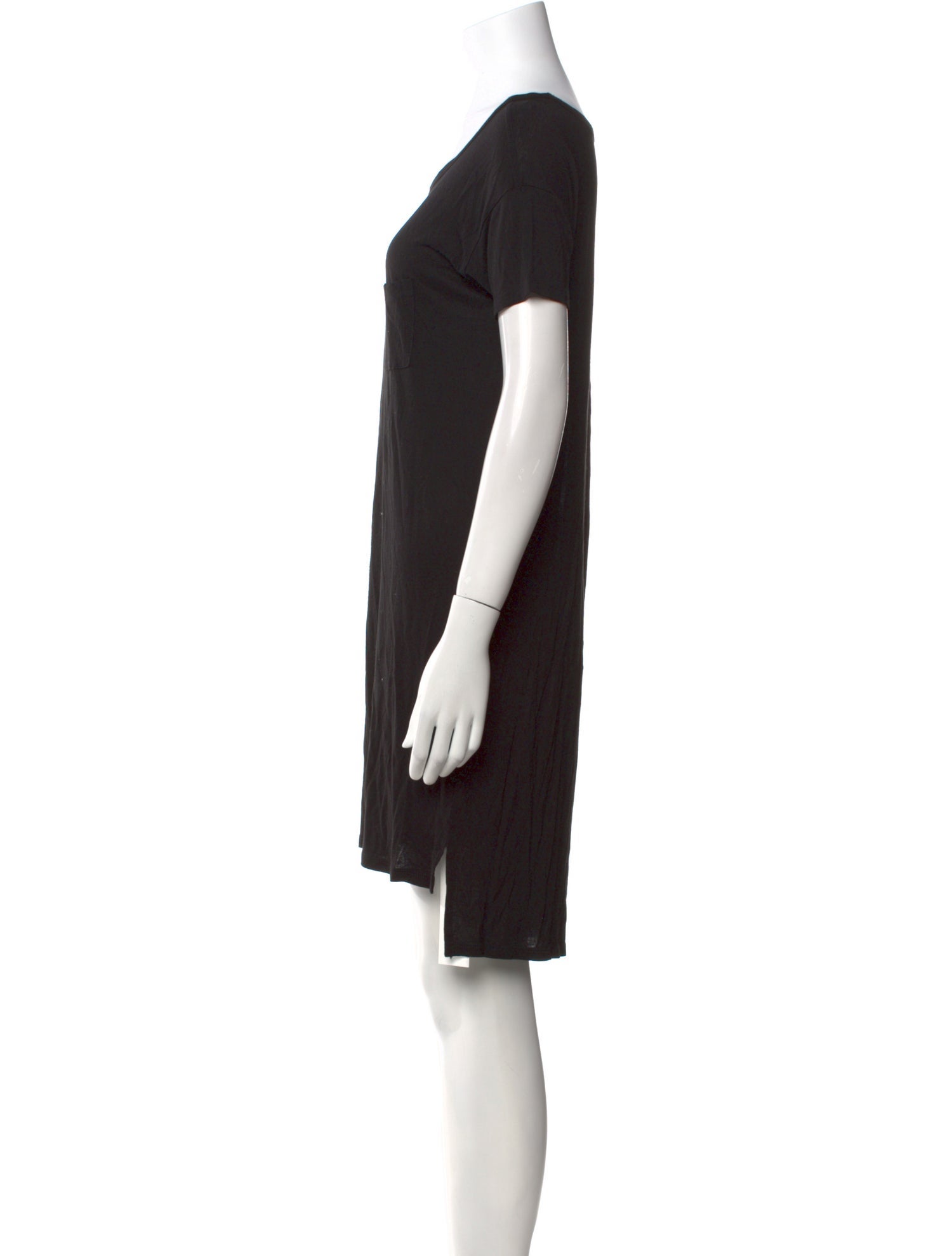 Alexander Wang Bateau Neckline Mini Dress