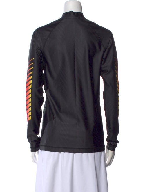 Alexander Wang Mock Neck Long Sleeve Sweatshirt