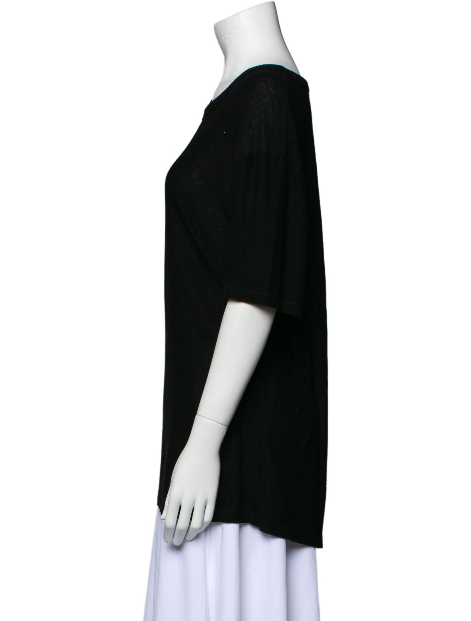 Alexander Wang Scoop Neck Short Sleeve T-Shirt