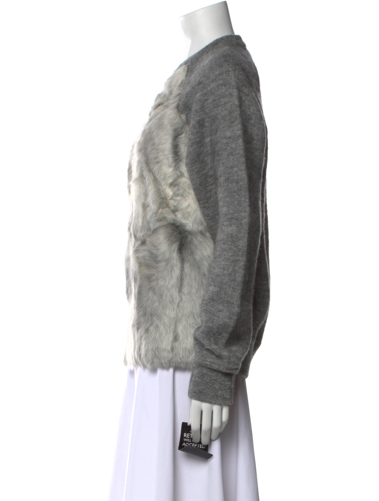 Alexander Wang Mohair Crew Neck Sweatshirt
