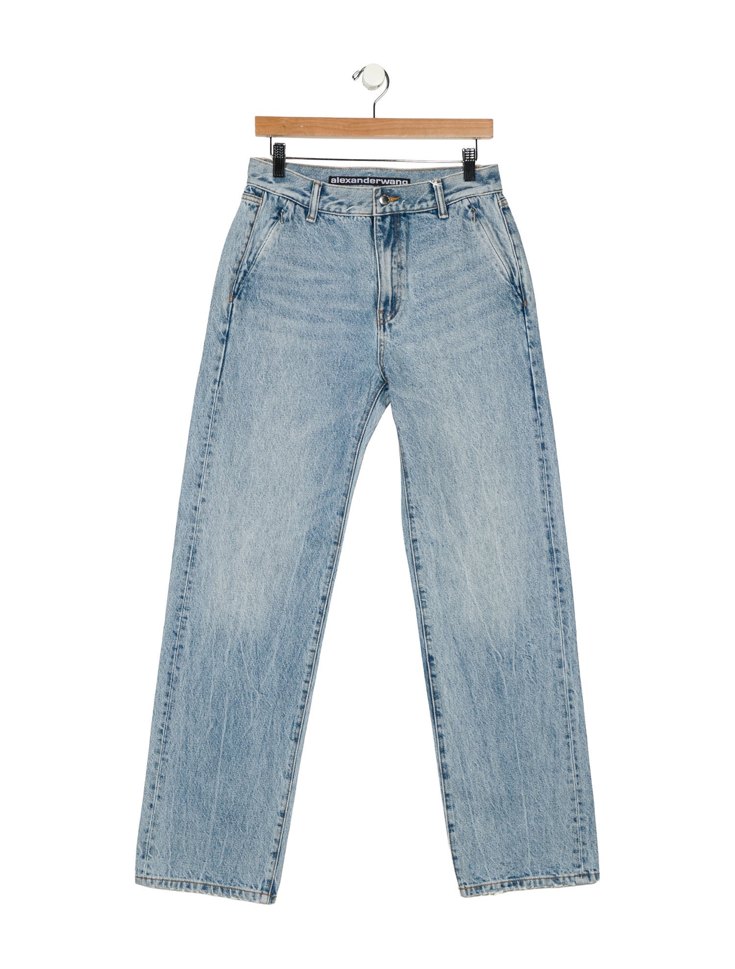 Alexander Wang High-Rise Straight Leg Jeans w/ Tags