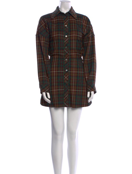 Alexander Wang Plaid Print Romper