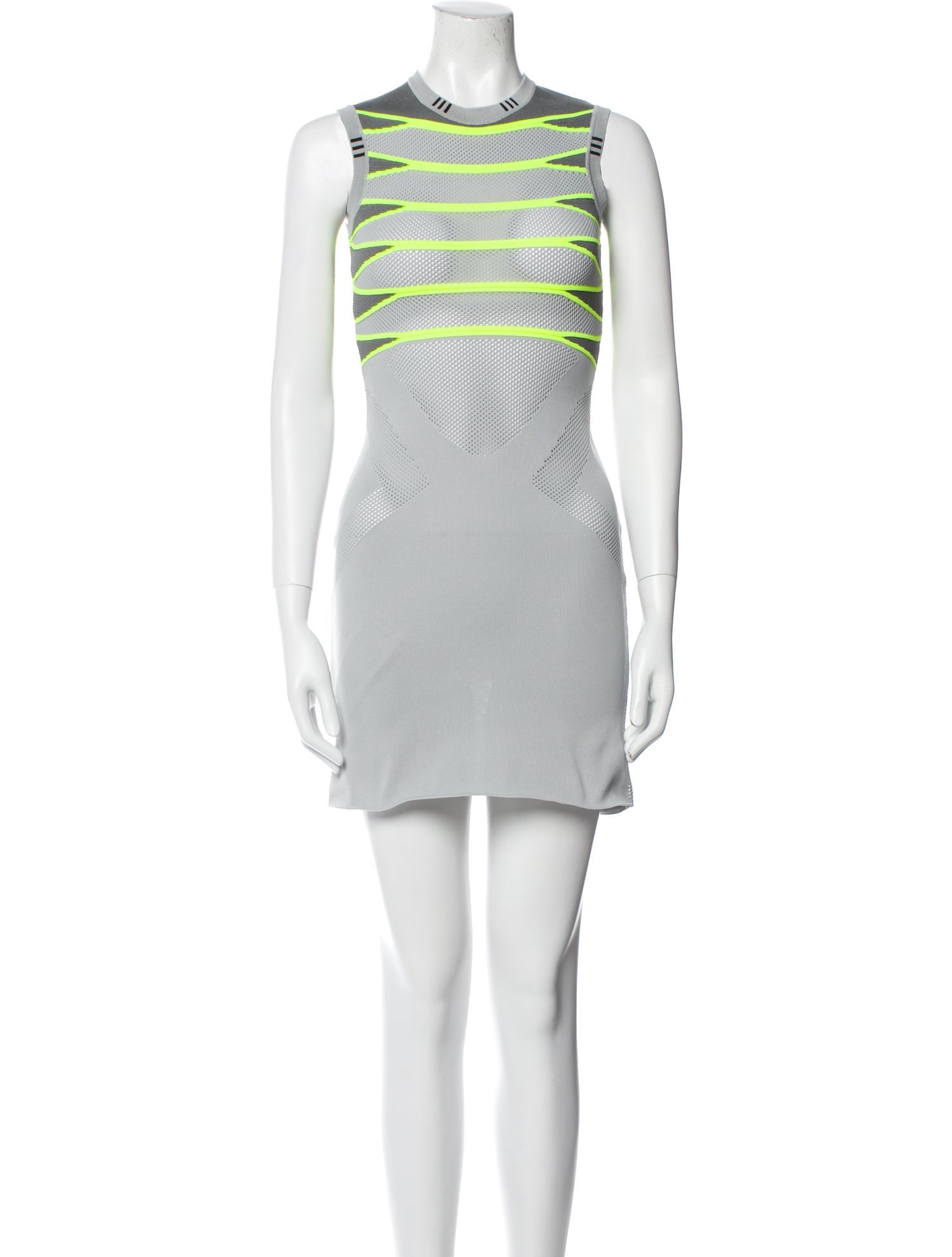 Alexander Wang Crew Neck Mini Dress
