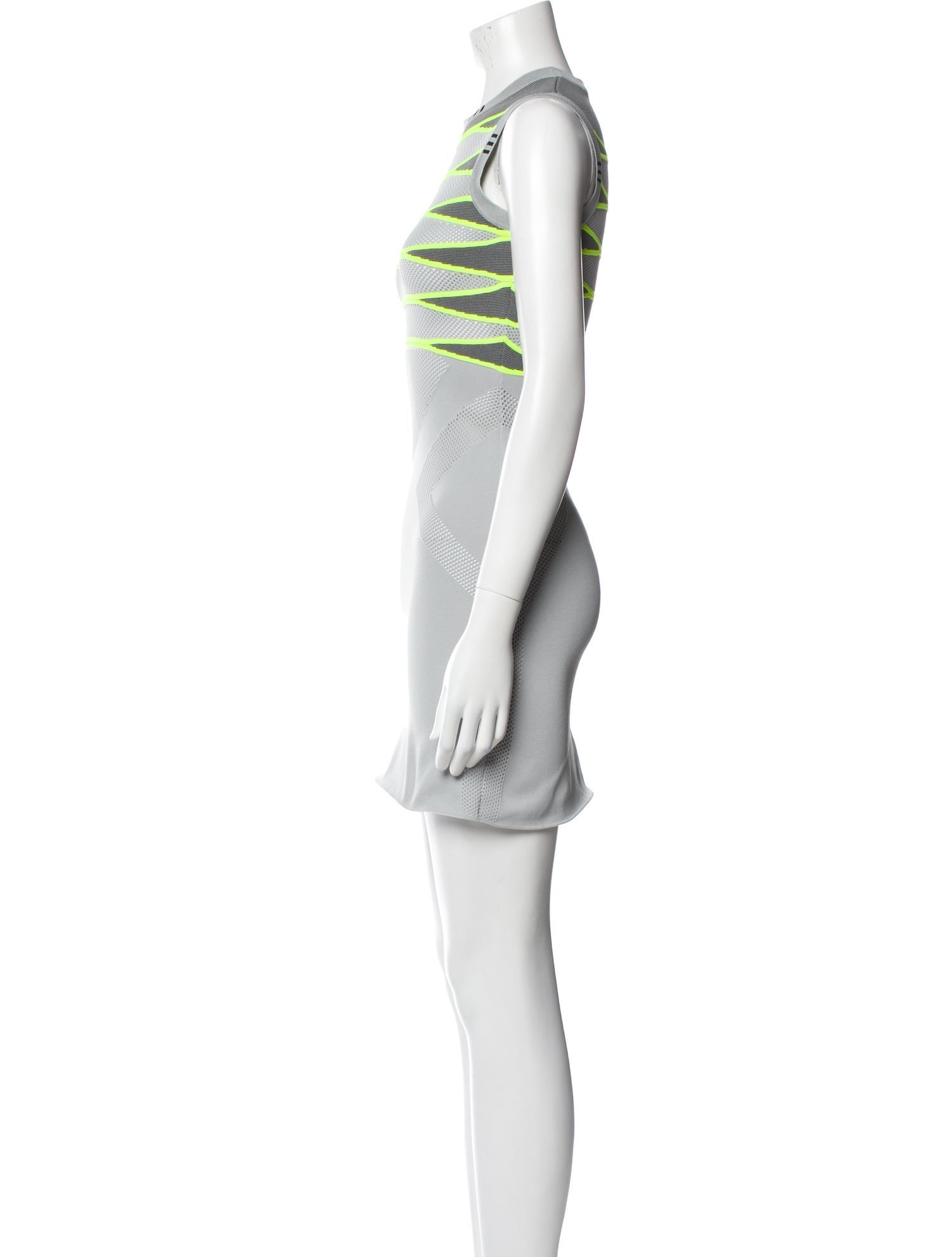 Alexander Wang Crew Neck Mini Dress