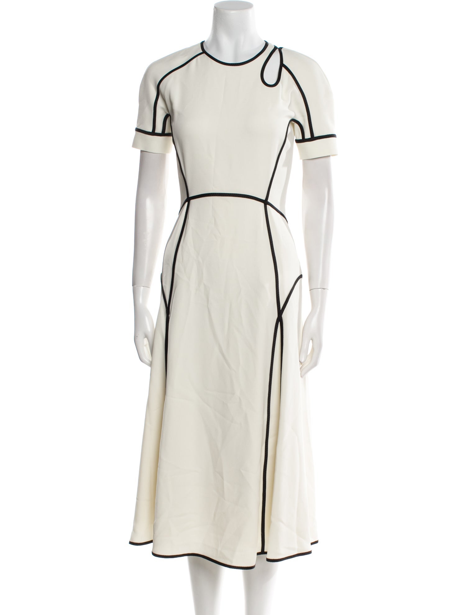 Alexander Wang Crew Neck Midi Length Dress