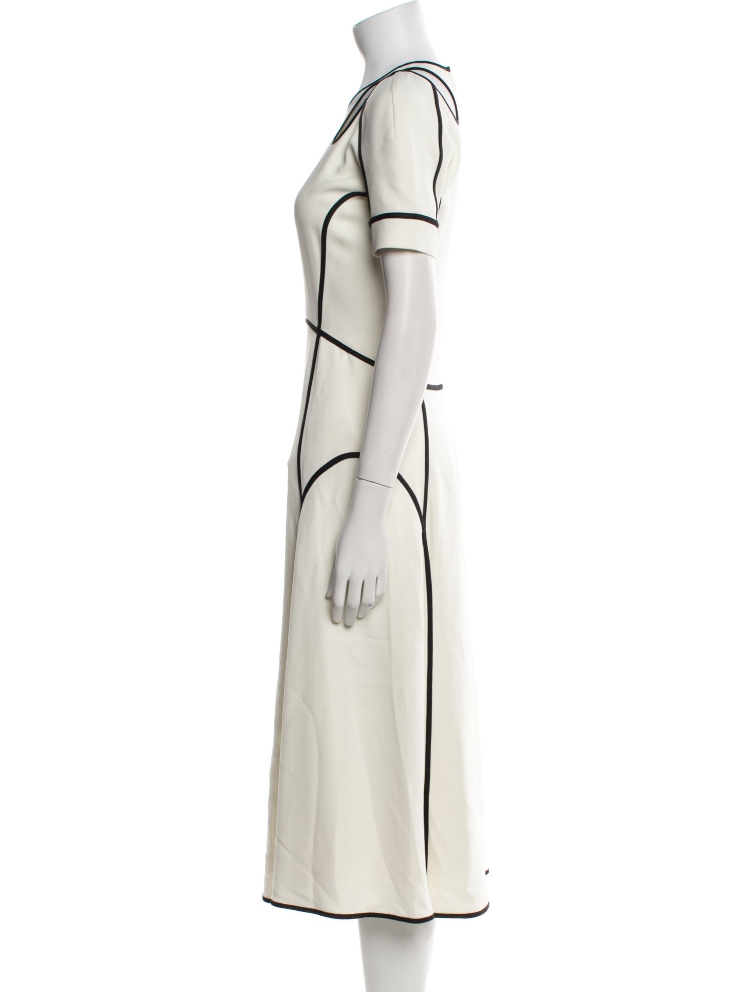 Alexander Wang Crew Neck Midi Length Dress