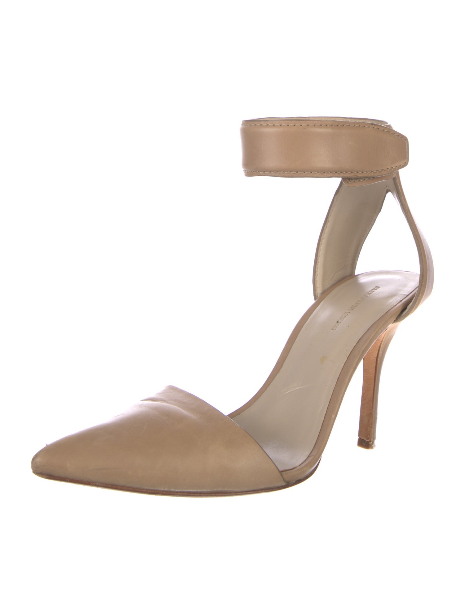 Alexander Wang Leather D'Orsay Pumps