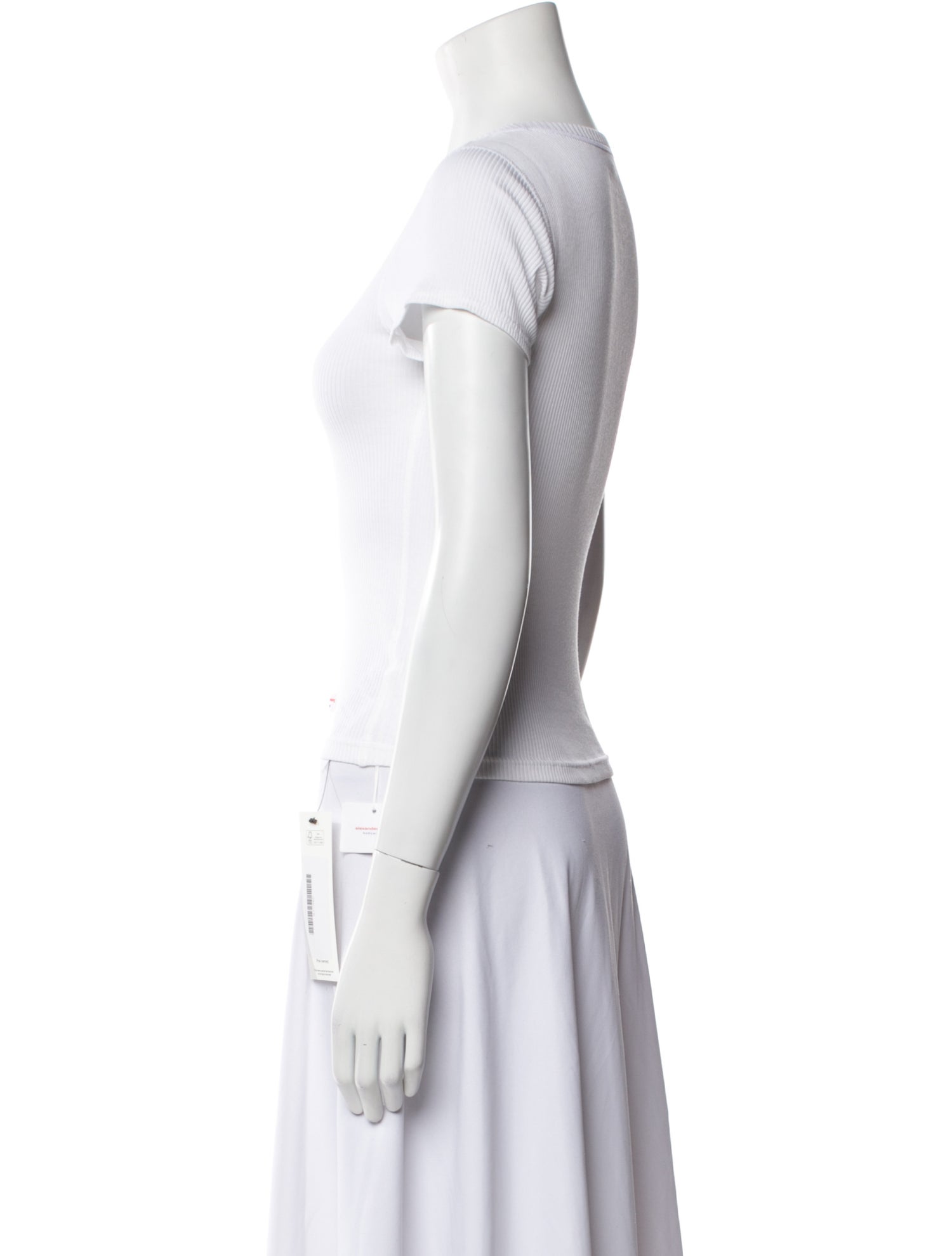 Alexander Wang Scoop Neck Short Sleeve T-Shirt w/ Tags