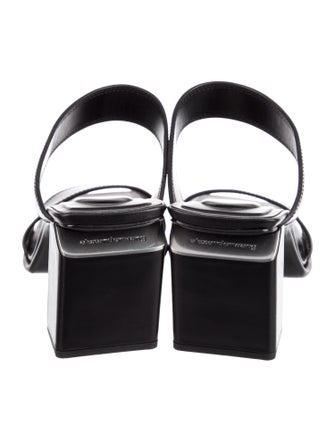 Alexander Wang Leather Slides