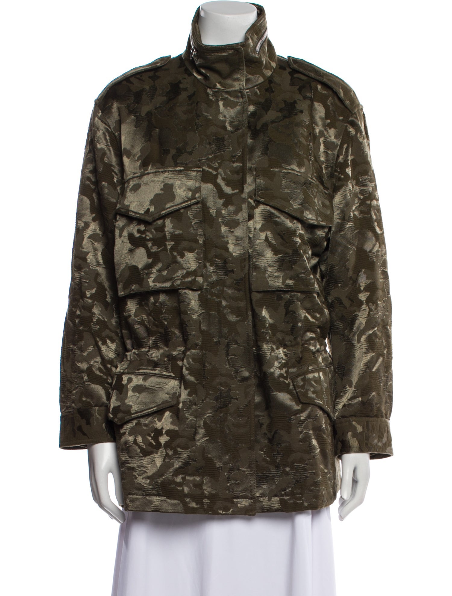 Alexander Wang Wool Printed Utility Jacket