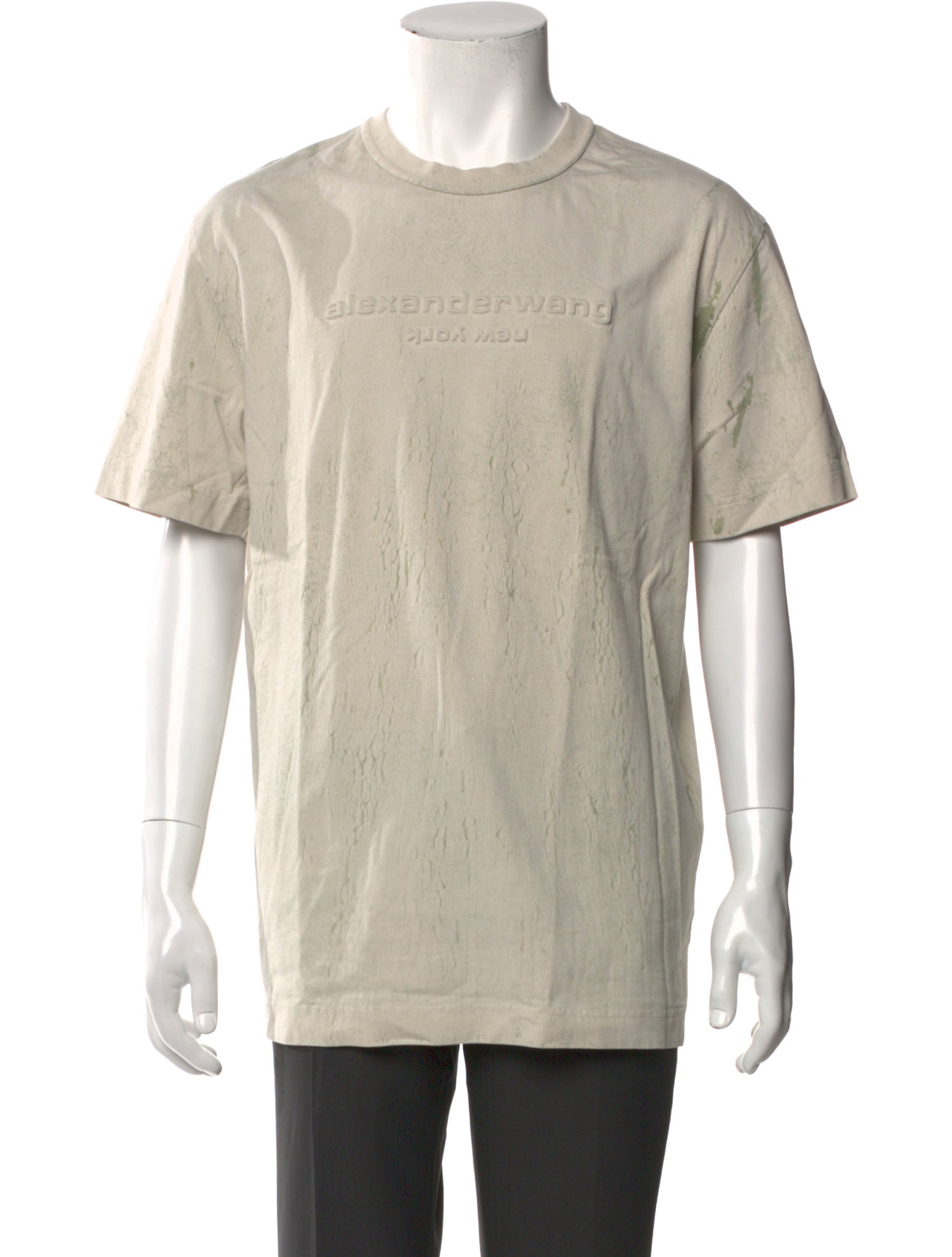 Alexander Wang Crew Neck Short Sleeve T-Shirt