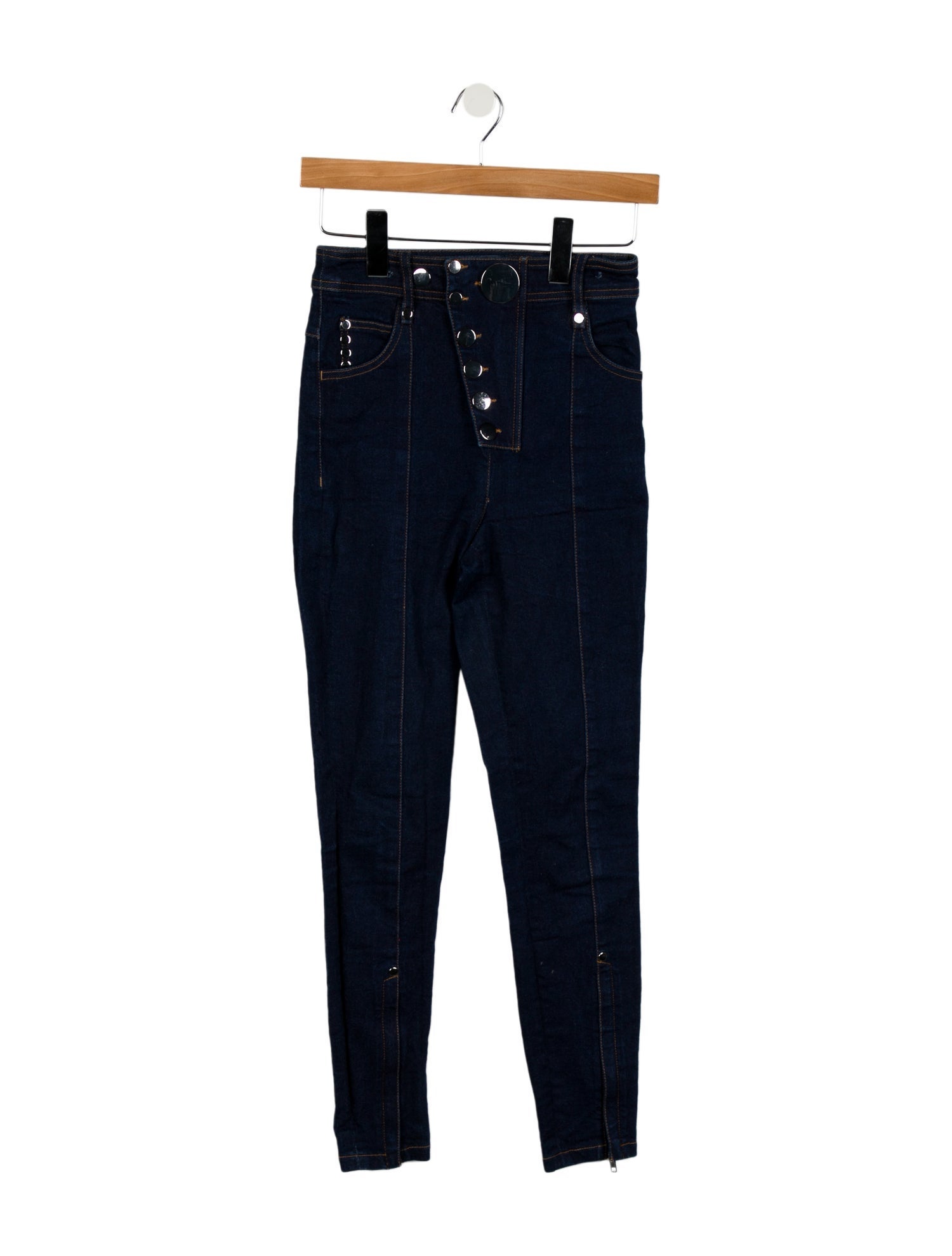 Alexander Wang High-Rise Skinny Leg Jeans