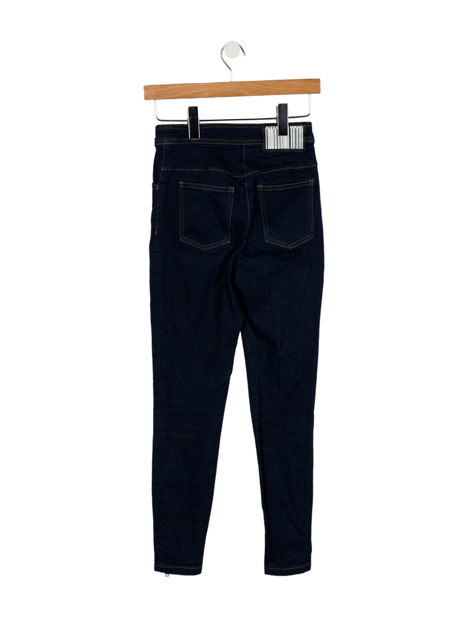 Alexander Wang High-Rise Skinny Leg Jeans