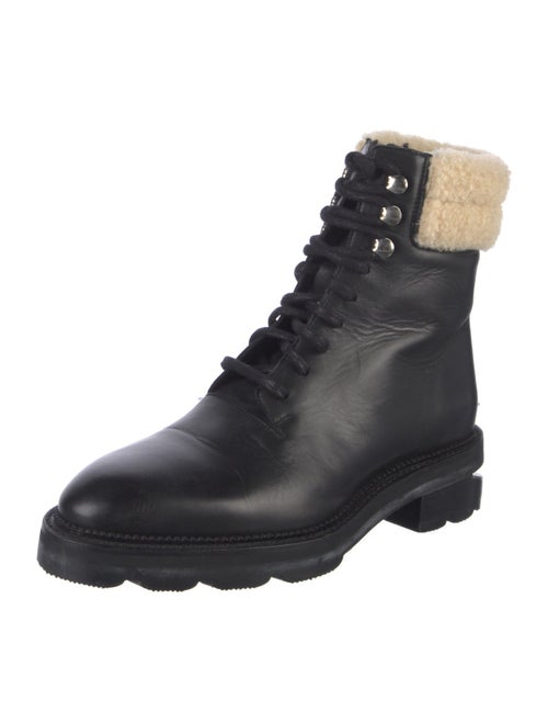 Alexander Wang Leather Combat Boots