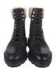 Alexander Wang Leather Combat Boots