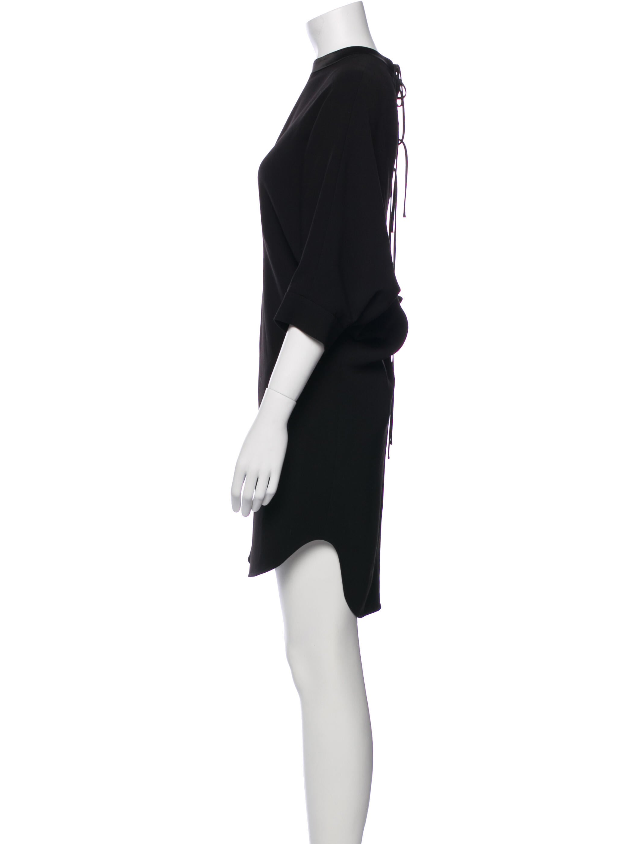 Alexander Wang Mock Neck Mini Dress