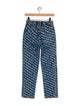 Alexander Wang High-Rise Straight Leg Jeans