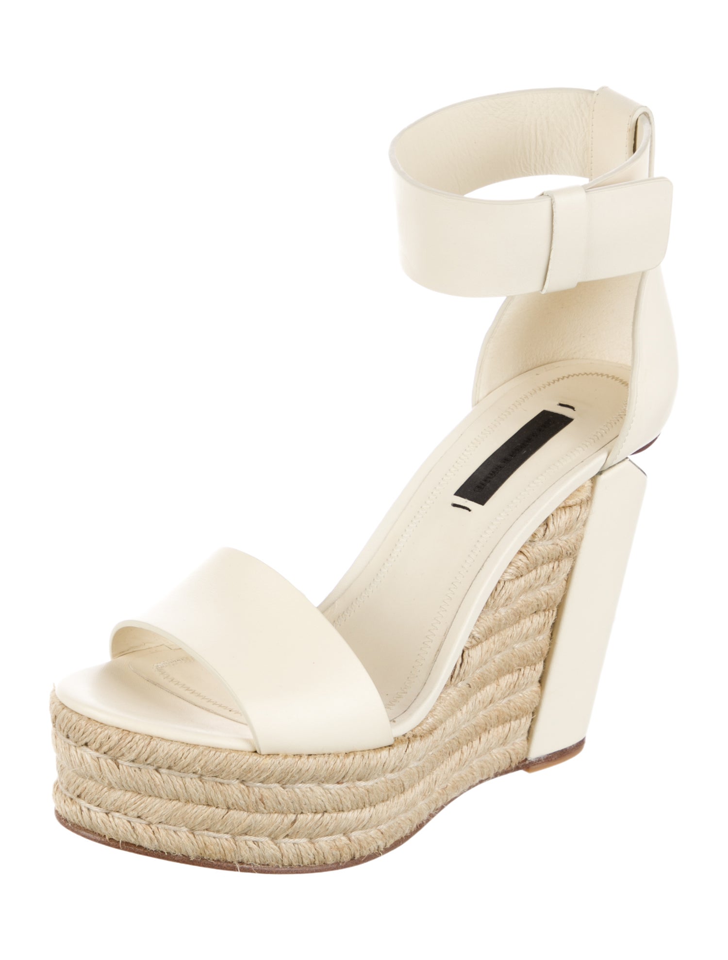 Alexander Wang Leather Espadrilles